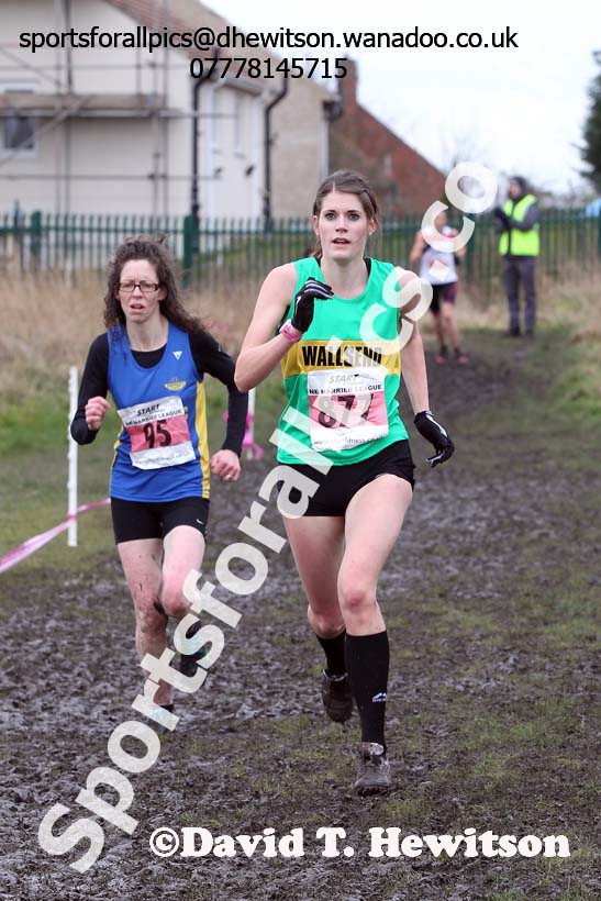 Senior women NEHL, Wrekenton. Photo: David T. Hewitson/Sports for All Pics